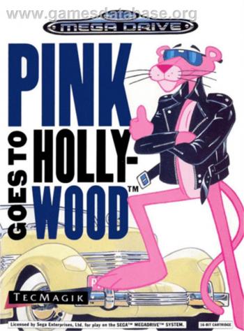 Cover Pink Goes to Hollywood for Genesis - Mega Drive